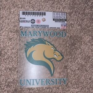 Marywood University Static Cling